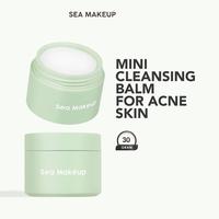 Gambar SEA MAKEUP - ACNE BUTTER CLEANSING BALM FOR ACNE SKIN ( 30 / 100 g ) - Pembersih Make Up Remover Kulit Berjerawat Membantu Menghapus Makeup Secara Mudah With Salicylic Acid, Tea Tree dan Centella Seamakeup Sea Make Up - CB Mini 30g dari Gudang Kosmetik Medan_NEW undefined 4 Tokopedia