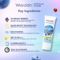 Gambar Wardah Perfect Bright Brightening Series Moisturizer / Creamy Foam - Moist Night 20ml dari SUKCESO Official undefined 4 Tokopedia