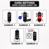 Gambar (khusus pulau Jawa) Sapporo Ultimate 2K81 Clear Coat HS 250ml / Cat Sapporo 2K Komponen dari Sapporo Jaksel undefined 4 Tokopedia