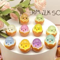 Gambar [COD]1 Pcs Glow in The Dark Broken Shell Chicken /Mainan Mini Thumbler Luminous/Telur Glow in The Dark Miniatur Pajangan/Dekorasi Dashboard Mobil / Home Decor DIY Ornamen Aksesoris - Telur kecil 10 PCS dari INHQYL undefined 1 Tokopedia