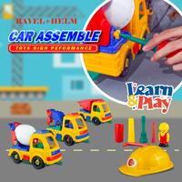 Gambar Mainan Anak Mobil Truck Molen Besar Bongkar Pasang Truk DIY - Truk Molen dari Pasarpagitoya undefined 1 Tokopedia