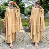 Gambar Haliza Set Rok Abaya Malayu Jumbo Set Melayu Viral Polo Linen BY DIARLETTA Ramadhan Fashion - Bottle Green dari GAMISQU.id undefined 4 Tokopedia
