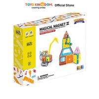 Gambar Bricks Kingdom Set 66 Pcs Puzzle Magnetic Blocks dari Toys Kingdom ID undefined 1 Tokopedia