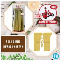 Gambar 【COD】Pola Gamis Dewasa Kaftan Terbaru Ukuran Lengkap | Pola Baju Gamis Wanita Dewasa | Pola Baju Wanita Lengkap | Pola Instan Gamis Dewasa | Pola Jiplak Gamis Dewasa | Pola Jahitan Lengkap Firdaus Busana - kaftan dari Pola Baju Bunda undefined 1 Tokopedia