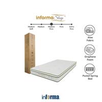 Gambar INFORMA SLEEP 160X200X22 CM CUSCOLITE KASUR POCKET SPRINGBED IN BOX dari Informa Indonesia undefined 1 Tokopedia