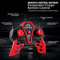 Gambar GIGITOY 2.4GHZ Kaki Besar Quad Remote Control Spray Mobil Mobilan Offroad Alloy Climbing Car - Spray-1204-8D-Blue dari PIKYO INDONESIA undefined 5 Tokopedia