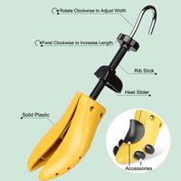 Gambar Alat Perawatan Sepatu, Sesuaikan Ukuran Sepatu Kebesaran, Adjustable Shoe Tree Stretcher Expander Bahan Plastik untuk Size 35-47 - women 35-41, 1Pcs dari seasoon.online undefined 5 Tokopedia