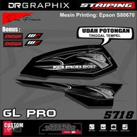 Gambar Striping GL Pro Modif Merah Original, striping GL Pro Original warna merah, striping GL Kotak Tangki , striping GL - abu dari Mr58 PERCETAKAN undefined 2 Tokopedia