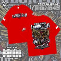 Gambar DNRS KAOS INDONESIA COUPLE Series Kemerdekaan Vol.7 Dirgahayu 80 - Baju Agustusan 2025 Dewasa Anak - Tshirt 17 Agustus - Biru Navy, XL dari LOKAL.FASHION27 undefined 3 Tokopedia