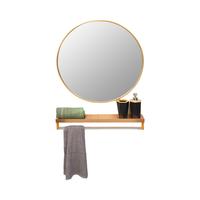 Gambar Informa Dalton Rak Dinding Kamar Mandi Organizer Serbaguna Rak Sabun Shampoo Tempat Peralatan Mandi Bathroom Wall Shelves - Gold, 40cm dari Informa Indonesia undefined 2 Tokopedia