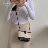 Gambar Jiwoo Sling Bag - INS Korean Mini Sling Canvas Bang - White, TULIS DI CATATAN dari kyoki studio undefined 1 Tokopedia