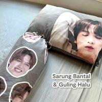 Gambar Sarung Bantal Guling Kpop Halu Full Print BTS NCT SEVENTEEN - Custom, Sarung Bantal dari Notte.id_NEW undefined 1 Tokopedia