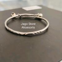 Gambar Gelang Monel Bangle Lonceng Anti Step Anak Kesehatan Costume Aksesoris - Bayi 0-12 bulan (12cm) dari Jago Store Aksesoris undefined 5 Tokopedia