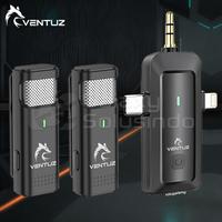 Gambar VENTUZ 3 IN 1 Lavalier Mini Clip-On Wireless Microphone dari GASOL MALANG undefined 2 Tokopedia