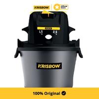 Gambar KRISBOW 6 LTR VACUUM CLEANER WET & DRY 400 WATT - HITAM dari Krisbow Official ID undefined 1 Tokopedia