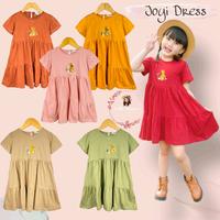 Gambar dress kaos anak perempuan 1 2 3 4 5 tahun lucu murah / joyi dress Katun Lengan pendek Polos Santai - maroon, size 3 (2-3thn) dari Nanie's Shop undefined 1 Tokopedia