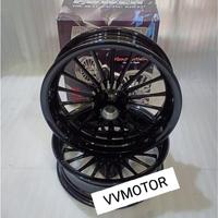 Gambar VELG RACING POWER TYPE CLASSIC UNTUK MOTOR NMAX NEW/NMAX OLD/PCX 150 LOKAL/HONDA ADV 150 1SET DEPAN+BELAKANG SILAHKAN BACA DISKRIPSI SEBELUM CEK OUT - Crome, HONDA ADV dari VVMOTOR undefined 5 Tokopedia