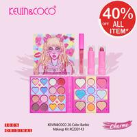Gambar (READY & ORI) Kevin & Coco 26-Color Barbie Makeup Kit KC233143 dari Charme store_NEW undefined 1 Tokopedia