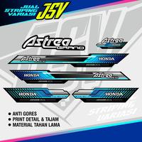 Gambar Striping Astrea Grand Variasi | Stiker Astrea Grand | Sticker Astrea Bulus Motif Klasik Original BLUE GRAPHIC - Biru muda dari ZZ STIKER undefined 2 Tokopedia