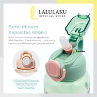 Gambar Botol Minum Stiker DIY 2D 600ml Sekolah Kantor Olahraga Sport Dewasa dan Anak-anak - Abu-abu dari Lalulaku undefined 2 Tokopedia