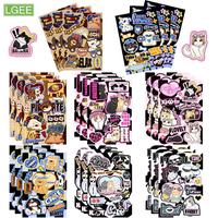 Gambar DIY Stickers for Phone Cases, Laptop, Waterproof PVC Stickers, Minimalist Style Journal Scrapbooking Stickers - TZ-8PCS-HBJR-30 dari LGEE CASE undefined 1 Tokopedia
