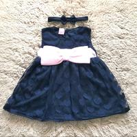 Gambar Baju bayi perempuan dress pita besar 3 12 bulan brocade set bando gaun anak fashion baby cewek lucu - White, Allsize 3-12 Bulan dari Coklatchicbaby.co undefined 5 Tokopedia