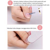 Gambar Manicure Nail Care Oil Vitamin Kuku Treatment set - B-BI-01 CALCIUM BASE PINK dari Yoibeauty undefined 3 Tokopedia