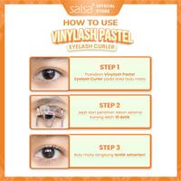 Gambar SALSA Vinylash Pastel Eyelash Curler -  Penjepit Bulu Mata  | Pelentik | Makeup Tools | Jepitan Bulu Mata Tahan Lama - Yellow dari DaisyBell undefined 5 Tokopedia