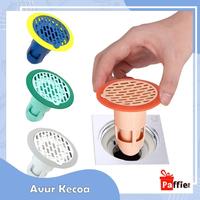 Gambar DUROMART PROMO  Saringan Drainase Penutup Saluran Air Lantai Wastafel Anti Bau Mampet Avur Toilet Kamar Mandi Anti Kecoa Serangga Serbaguna FLASH SALE - orange, OPP dari DURO MART undefined 1 Tokopedia