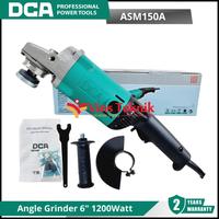 Gambar Mesin Gerinda Listrik Angle Grinder 6" 150MM DCA ASM150 ASM150A dari VINS TEKNIK undefined 1 Tokopedia