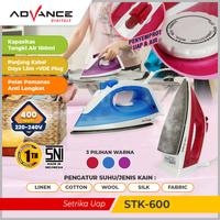 Gambar Advance STK-600 Setrika Uap Listrik kabel Tapak Anti Lengket Low Watt - Garansi 1 Tahun - Ungu dari Advance Digitals Galaxy undefined 1 Tokopedia