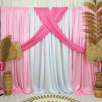 Gambar 1 PAKET KAIN DEKORASI (KHUSUS LIVE) / 1SET KAIN DEKOR / KAIN ABUTAY / BACKDROP ACARA dari almee undefined 1 Tokopedia