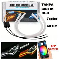 Gambar Lampu LED ALIS DRL TANPA BINTIK 60CM RGB APPS headlamp mobil softled - RGB tanpaBINTIK dari Emperor Raja Biled undefined 1 Tokopedia