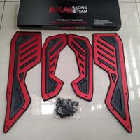 Gambar bordesh nmax new nmax neo turbo pijakan kaki motor nmax new 2020-2025 karpet nmax neo s turbo bordes cnc akai - Nmax new MERAH dari Royalmotor undefined 5 Tokopedia
