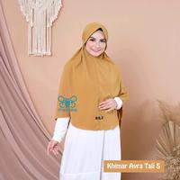 Gambar AFNA Khimar Ayra Nadira Tali S - Jilbab Hijab Khimar Kerudung Syari  instant Pet Antem Non Pet Bergo Cantik - Nadira Tali S (Non Pet), Dark Choco dari Afna Hijab_NEW undefined 3 Tokopedia
