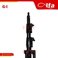 Gambar Alfa | Aluminium Light Stand / Tripod Lampu Alfa G-I Aksesoris Kamera Camera - Alfa G-I + Tas dari Foyu Photo undefined 4 Tokopedia