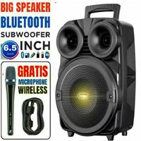Gambar Speaker Portabel Super Bass 6.8INC Gratis Mic Karoke SQ-338 Free Mic Karoke Subwoofer aktif Km-3381 Free Mic Karoke Werles Speaker Portabel Ukuran Galon Besar Super Bass XTRAA BASSSSS - XTM-5009 dari GudangnyaORI undefined 3 Tokopedia