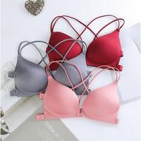 Gambar Bra Wanita Busa Tipis Tali Belakang Silang Tanpa Kawat Import Premium 1028 - RED dari Celyne Shop_NEW undefined 5 Tokopedia