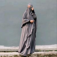 Gambar ABAYA Set French Khimar Jumbo Zafiera Gamis Muslim Wanita Syari Umroh bisa mix Warna Bahan Cringkle Airflow Premium - MAUVE, XL dari vg collections_NEW undefined 1 Tokopedia
