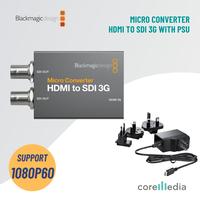 Gambar Blackmagic Design Micro Converter HDMI to SDI 3G With PSU / With Power Supply dari Core Media undefined 1 Tokopedia