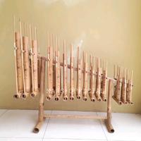 Gambar Angklung Bambu Set 15 Nada 2 Oktaf - -, - dari MARS STORE undefined 1 Tokopedia