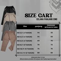 Gambar 100 ribu 3 Celana Chinos Anak Usia 1-14 Tahun Bahan Stretch Halus Tebel warna hitam cream abu khaki coksu - 100Rb 3 Celana Cino Panjang Random Warna, 1-2 Tahun dari natayastore undefined 3 Tokopedia
