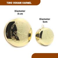 Gambar PIKSIS - TEMPAT HOSTI / PIKSIS LAPIS EMAS 24 KARAT / PIKSIS GOLD / PIKSIS SILVER / PIKSIS KUNINGAN / TEMPAT HOSTI EMAS KATOLIK - DIAMETER 5 CM dari Karmel Inspirations undefined 1 Tokopedia