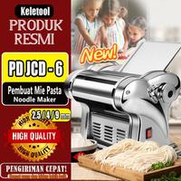 Gambar gilingan mie listrik mesin giling otomatis penggiling mie listrik alat pembuat disesuaikan dapat untuk menggulung lembaran adonan dan memotong mie Kue Bawang Mesin Stainless Pangsit Toko Mie Alat Mesin Multifungsi Mie  Penggiling Mesin Pasta Tipe Rol - 2 bilah（1.5/4mm） dari BUNGA RISKAWATI undefined 1 Tokopedia
