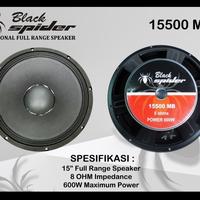 Gambar Speaker Full Range 15in 15 inch 15 in Black Spider 15500 MB BS 15500 dari Cipta Sonic Jaya undefined 1 Tokopedia