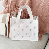 Gambar TERPOPULER Mocorie - Miffiete Coquette Totebag / Coquette Lunch Bag / Tas Bekal Coquette / Tas Makan Coquette / Ribbon Lunch Bag / Organizer Bag Coquette / Tas Bekal Pita Ukuran Besar - Sugarfloe dari ballerina store undefined 5 Tokopedia
