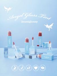 Gambar [WAREHOUSE SALE] AVANTGLOSSY Angel Glass Tint — Staining Tint 4.5ml (Free Kaca & Sticker) lippies liptint pigmented  staining stain ringan - Heaven dari avantglossy undefined 1 Tokopedia