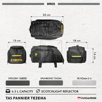 Gambar FUNCOVER Tas Motor Jok Belakang Touring Box Pannier Tailbag TEZEMA dari funcoverstuff undefined 4 Tokopedia