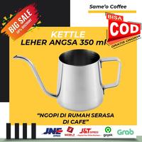 Gambar KETTLE LEHER ANGSA 350 ml - KETTLE GOOSNECK FOR POUR OVER - 350 ml dari Sameo Coffee undefined 1 Tokopedia