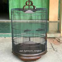 Gambar kandang murai sonokeling, sangkar murai batu, kandang murai, sangkar burung, sangkar murai no 2 dari MD FURNITURE SANGKAR undefined 1 Tokopedia